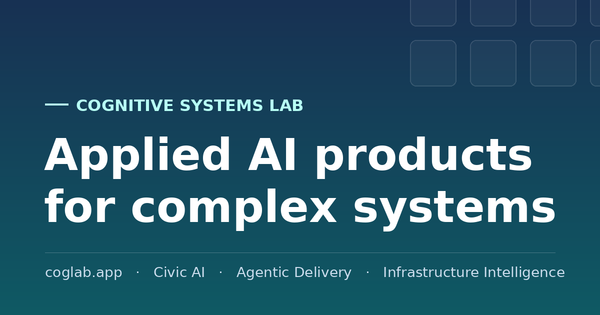 CogLab AI | Cognitive Systems Lab